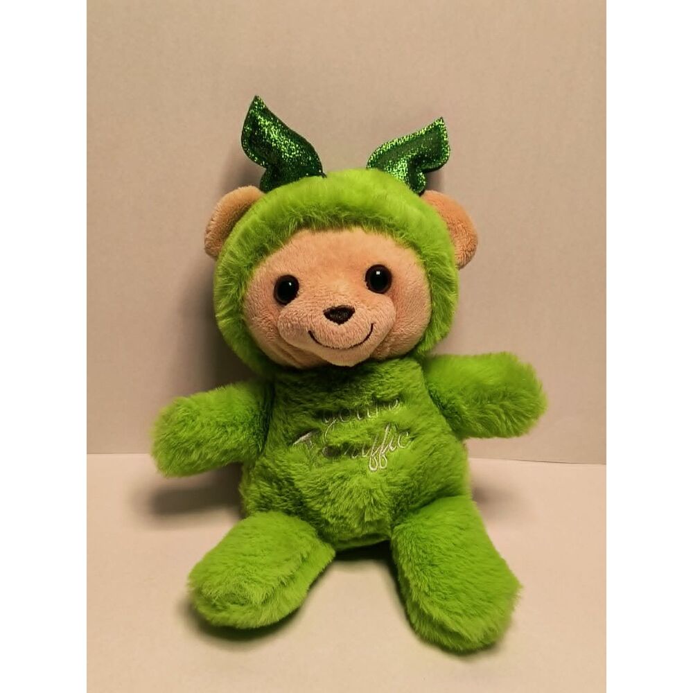 Dan Dee Collectors Teddy Bear Plush ~ You're Terrific ~ Green Dragon Costume